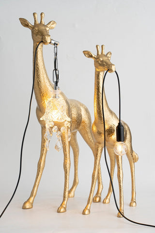 Fexl Lampadaire Sculpture Girafe Royale Luxueux