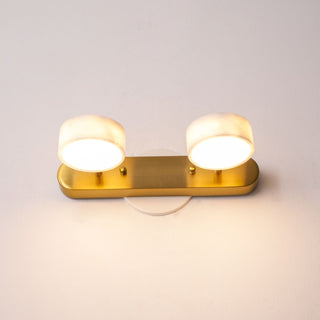 Orshaa Linéaire Travertin Vanité Lumière