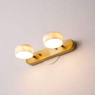 Orshaa Linéaire Travertin Vanité Lumière