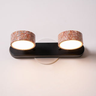Orshaa Linéaire Travertin Vanité Lumière