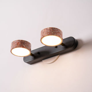 Orshaa Linéaire Travertin Vanité Lumière