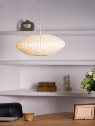 Nebula Lampe Suspendue en Soie de Mûrier Boule