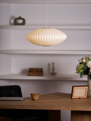 Nebula Lampe Suspendue en Soie de Mûrier Boule