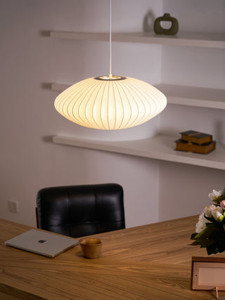 Nebula Lampe Suspendue en Soie de Mûrier Boule