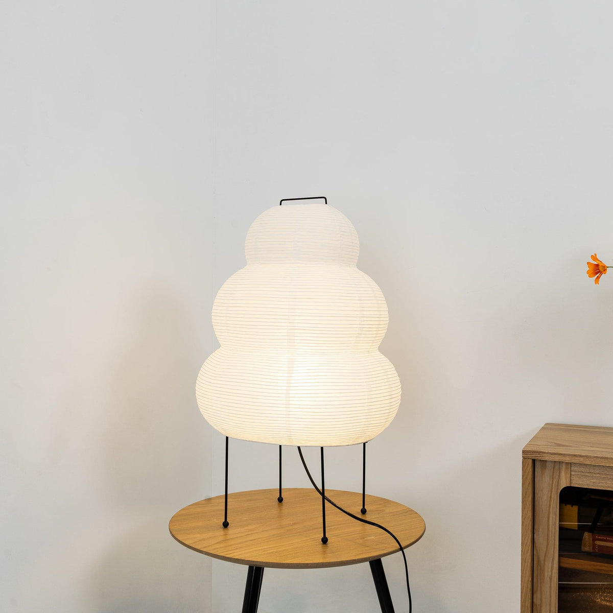 Tranquilux Lampe de Table en Papier Inspirée du Japon