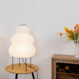 Tranquilux Lampe de Table en Papier Inspirée du Japon