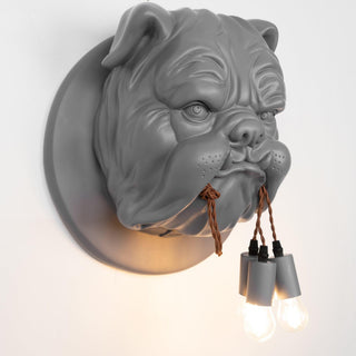 Lustra Applique Murale Sculpture Bulldog Fantaisiste-Luire
