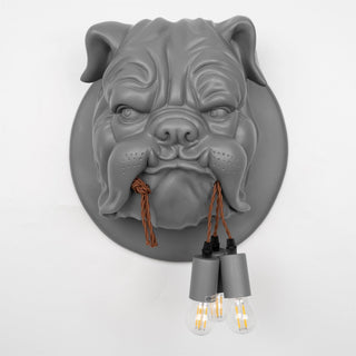 Lustra Applique Murale Sculpture Bulldog Fantaisiste-Luire