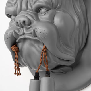 Lustra Applique Murale Sculpture Bulldog Fantaisiste-Luire