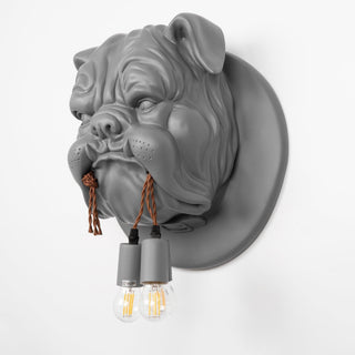 Lustra Applique Murale Sculpture Bulldog Fantaisiste-Luire
