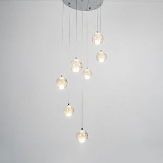 Crystal Bubbles Balls Pendant Lamp-Neutral Decor