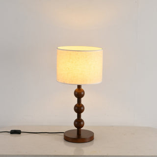 Madelyn Minimalist Fabric Table Lamp-Neutral Decor