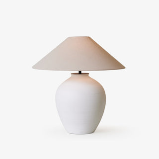 Natalie Lampe de Table Minimaliste en Céramique