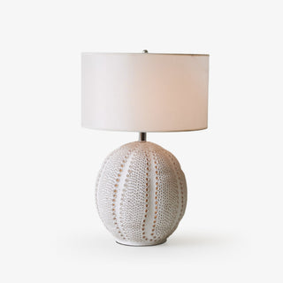 Sux Lampe de Table en Céramique Et Tissu