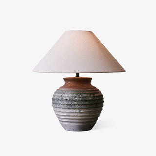 Rax Lampe de Table Tissu Traditionnelle de Table