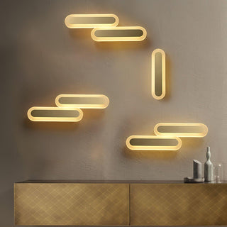 Daba Applique Murale Laiton Minimaliste Moderne