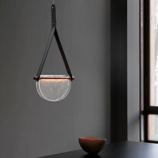 Knack Lampe à Suspension En Métal Et Verre Minimaliste Moderne