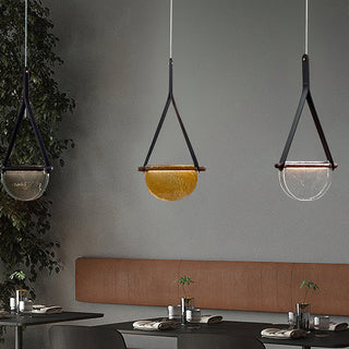 Knack Lampe à Suspension En Métal Et Verre Minimaliste Moderne