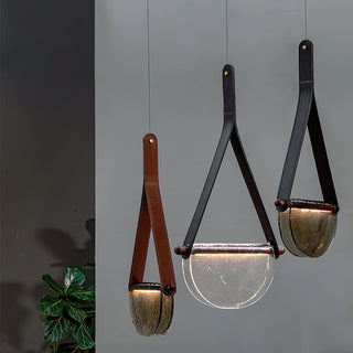 Knack Lampe à Suspension En Métal Et Verre Minimaliste Moderne