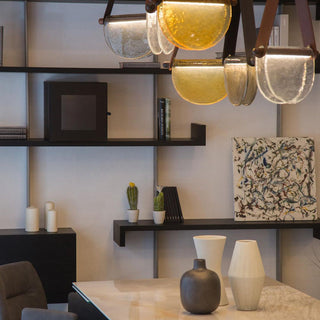 Knack Lampe à Suspension En Métal Et Verre Minimaliste Moderne