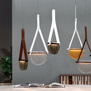 Knack Lampe à Suspension En Métal Et Verre Minimaliste Moderne