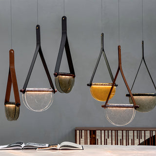 Knack Lampe à Suspension En Métal Et Verre Minimaliste Moderne