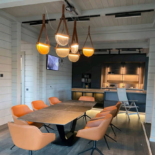 Knack Lampe à Suspension En Métal Et Verre Minimaliste Moderne