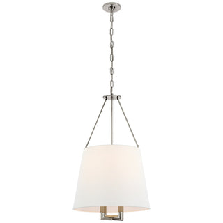 Loom Lampe à Suspension Vintage Industrielle En Laiton Et Tissu
