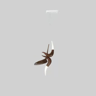 Elsilor Suspension Bois Inspirée des Oiseaux