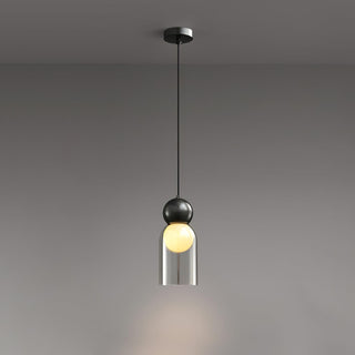 Solara Suspension en Laiton Verre Nordique Géométrique