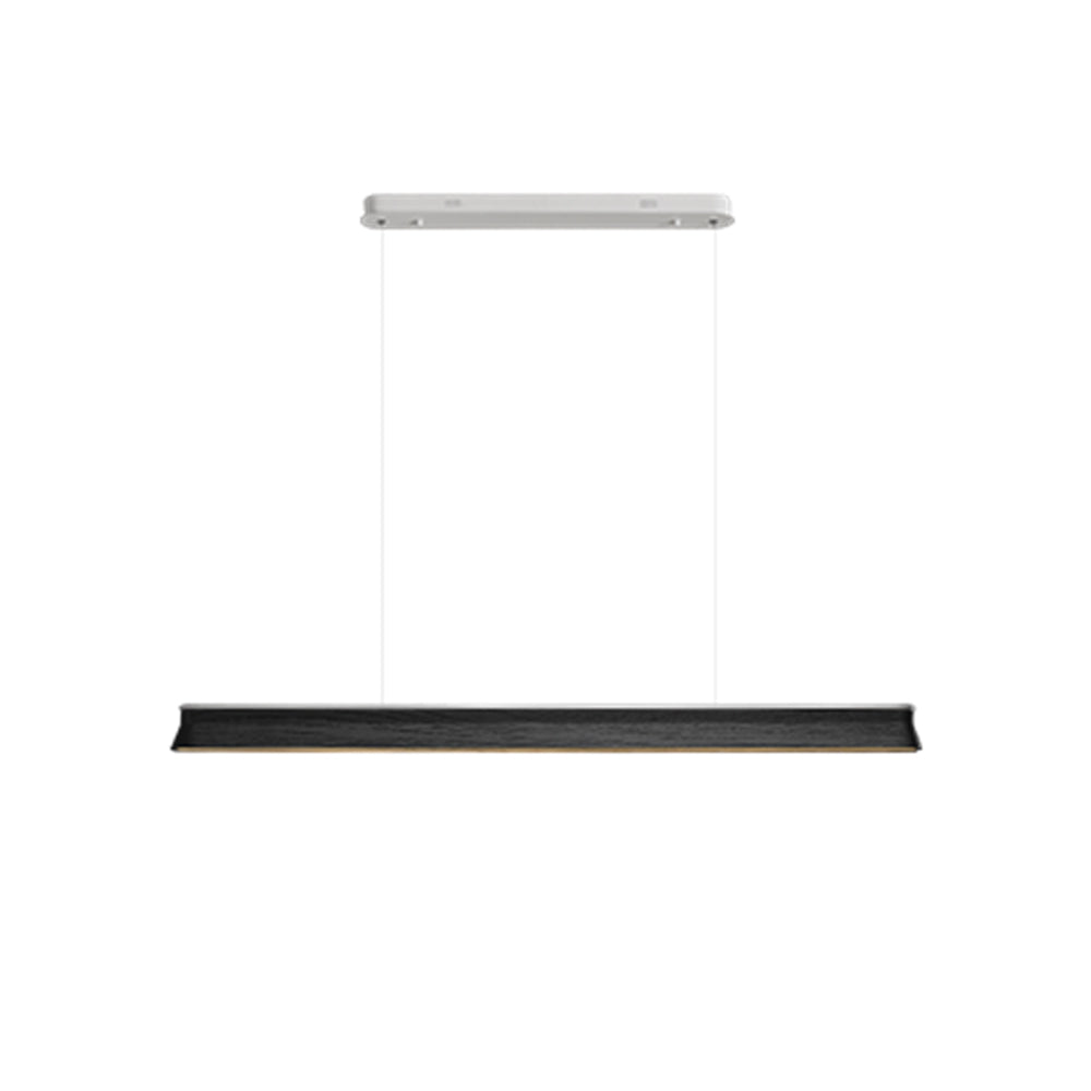 Soleris Suspension Lampe Poutre en Bois Minimaliste