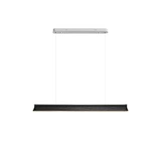 Lustra Suspension Lampe Poutre en Bois Minimaliste