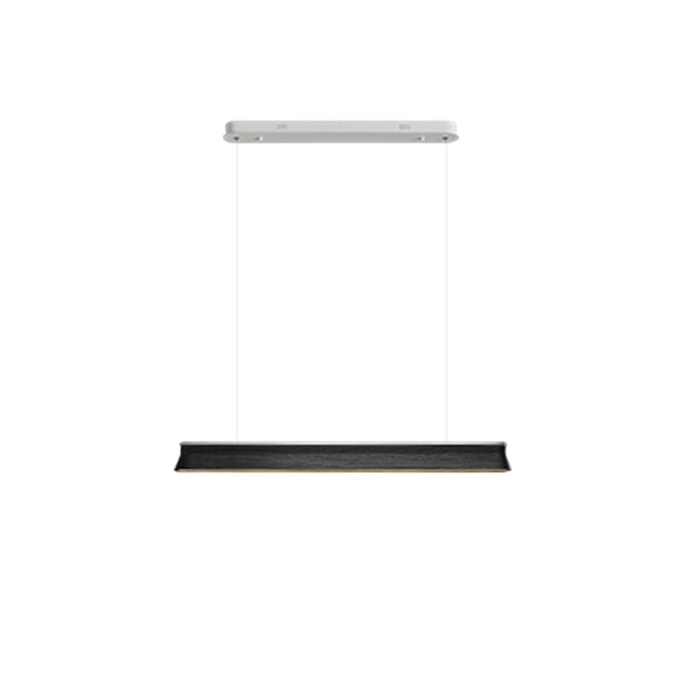 Soleris Suspension Lampe Poutre en Bois Minimaliste