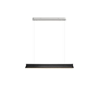 Lustra Suspension Lampe Poutre en Bois Minimaliste