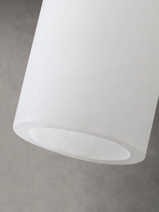 Quiver Suspension Moderne Minimaliste En Laiton Et Albâtre