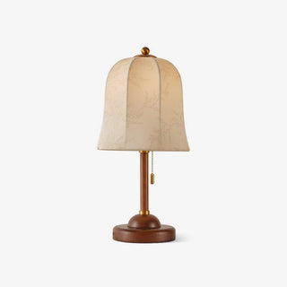 Ivelen Lampe de Table en Bois Wabi-Sabi
