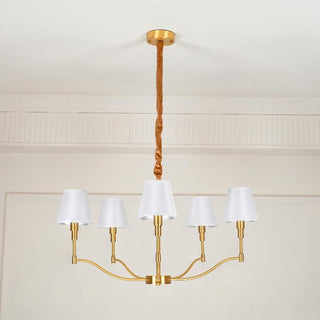 Unfold Lustre Métal Laiton Tissu Traditionnel Vintage
