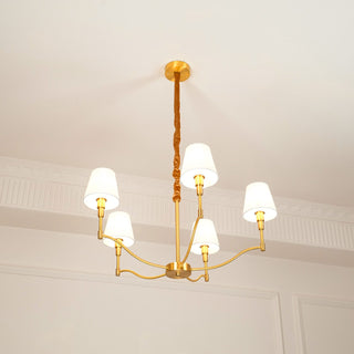 Unfold Lustre Métal Laiton Tissu Traditionnel Vintage