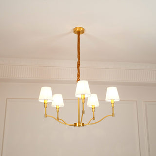 Unfold Lustre Métal Laiton Tissu Traditionnel Vintage