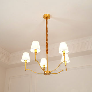 Unfold Lustre Métal Laiton Tissu Traditionnel Vintage