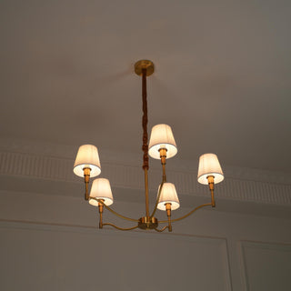 Unfold Lustre Métal Laiton Tissu Traditionnel Vintage