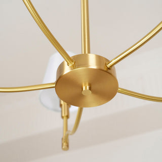 Unfold Lustre Métal Laiton Tissu Traditionnel Vintage