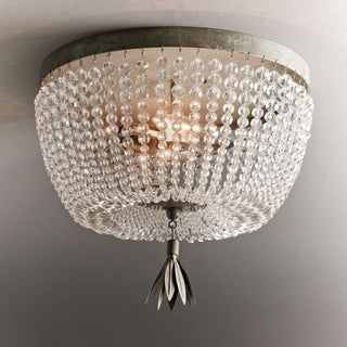 Solara Plafonnier avec brins de perles de cristal de luxe