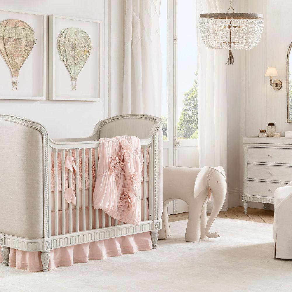 Galora Plafonnier avec brins de perles de cristal de luxe
