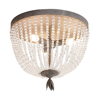 Solara Plafonnier avec brins de perles de cristal de luxe