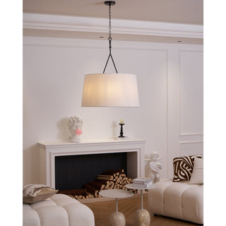 Wink Suspension En Laiton Et Tissu Minimaliste Moderne
