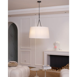 Wink Suspension En Laiton Et Tissu Minimaliste Moderne