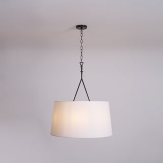 Wink Suspension En Laiton Et Tissu Minimaliste Moderne