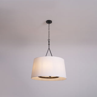 Wink Suspension En Laiton Et Tissu Minimaliste Moderne