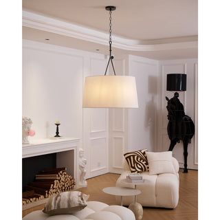 Wink Suspension En Laiton Et Tissu Minimaliste Moderne